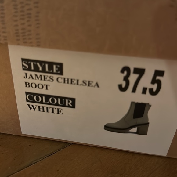 FREE PEOPLE - JAMES CHELSEA BOOT IN WHITE. Size 36,5; 37;37,5;38 - Picture 6 of 8
